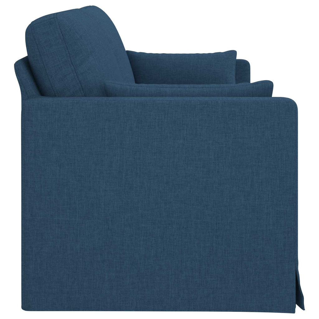 Καναπές Μπλε 198 x 78 x 80 εκ ύφασμα