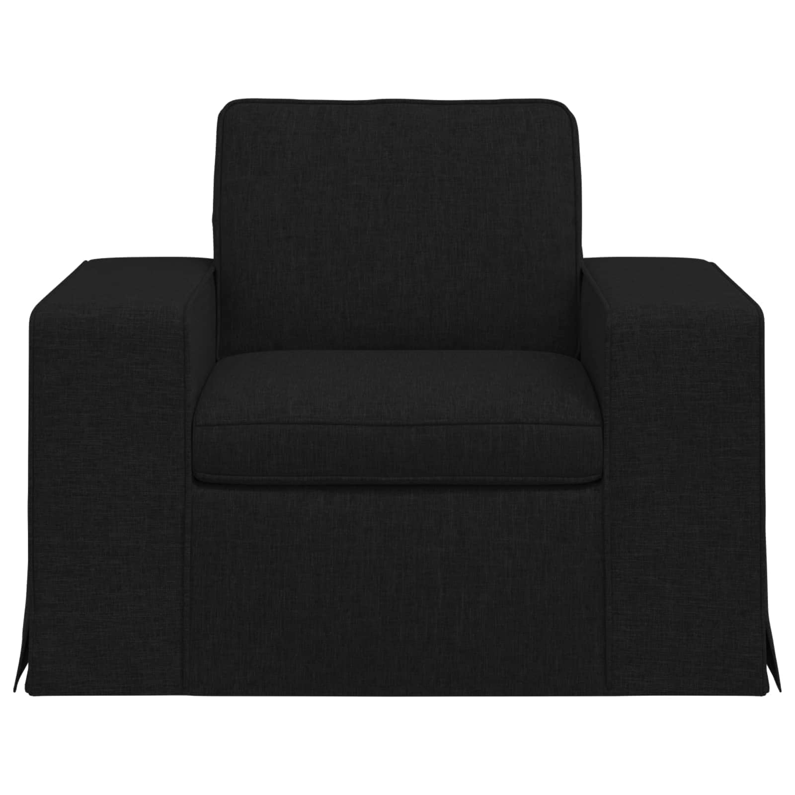 Καναπές Μαύρο 103 x 80 x 82 εκ ύφασμα