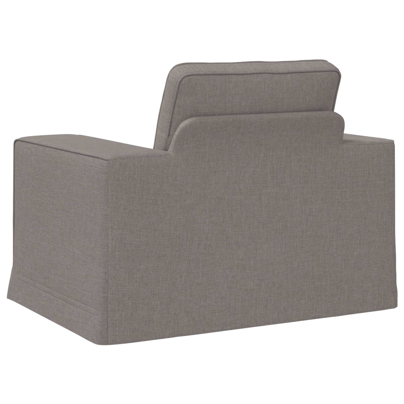 Καναπές Taupe 103 x 80 x 82 εκ ύφασμα