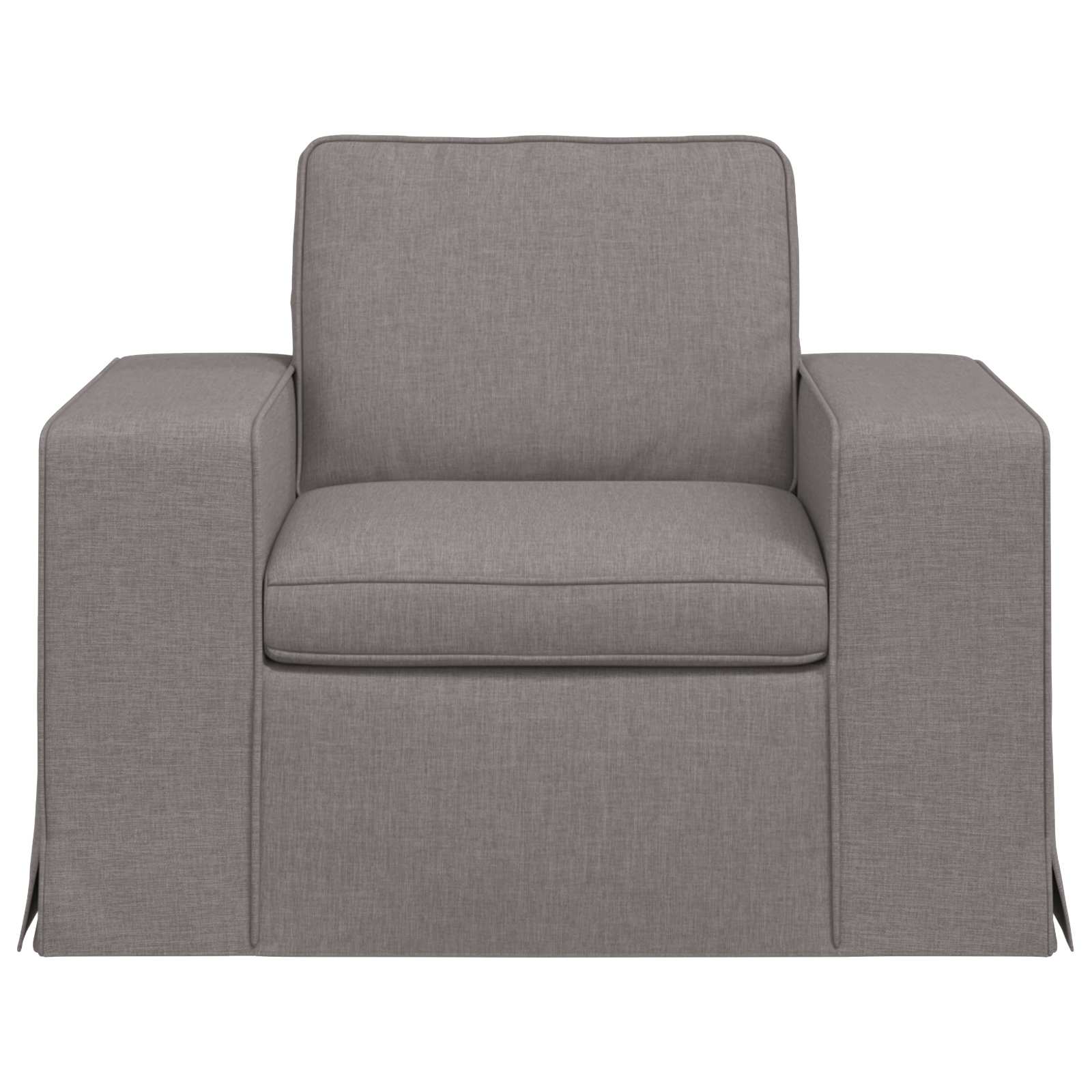 Καναπές Taupe 103 x 80 x 82 εκ ύφασμα