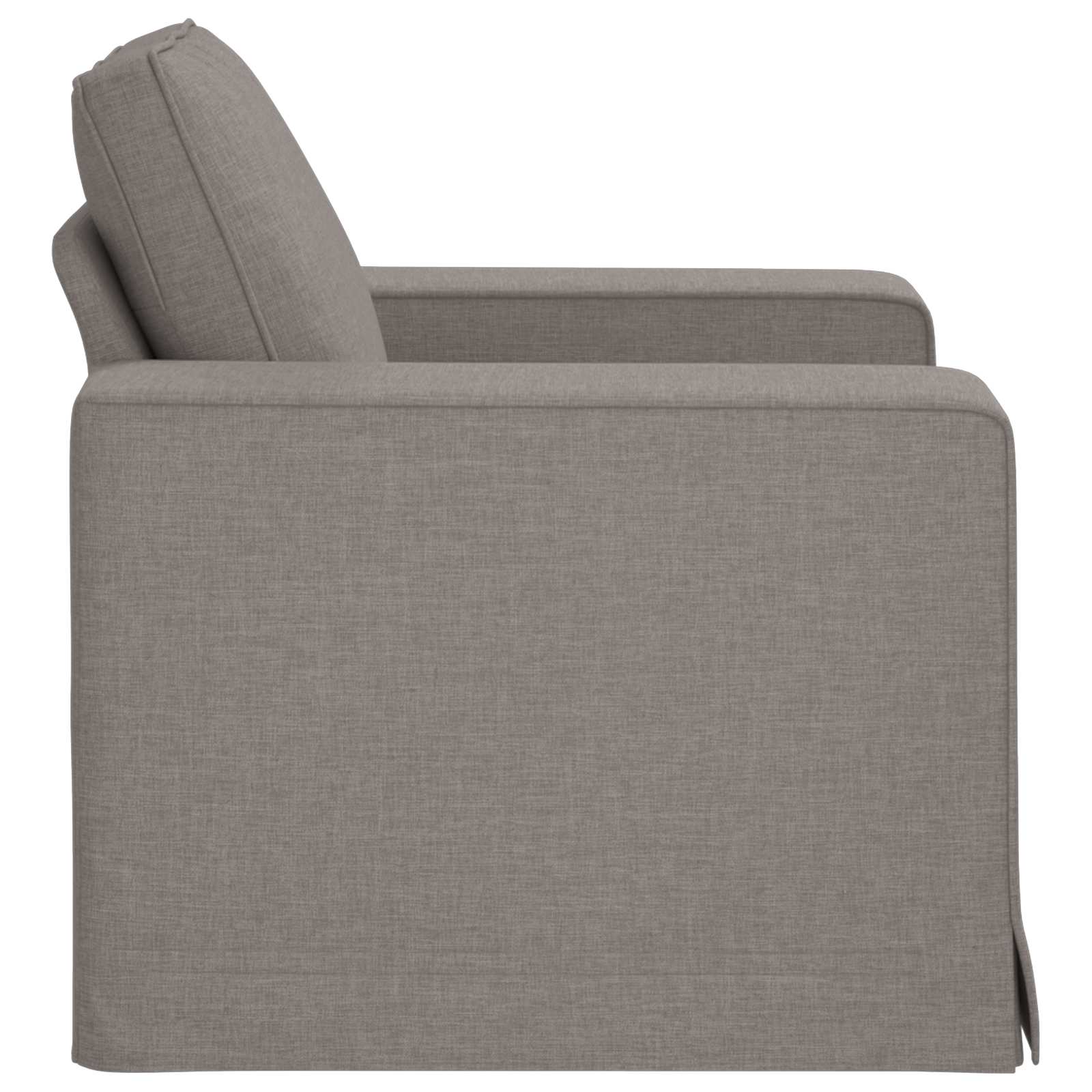 Καναπές Taupe 103 x 80 x 82 εκ ύφασμα