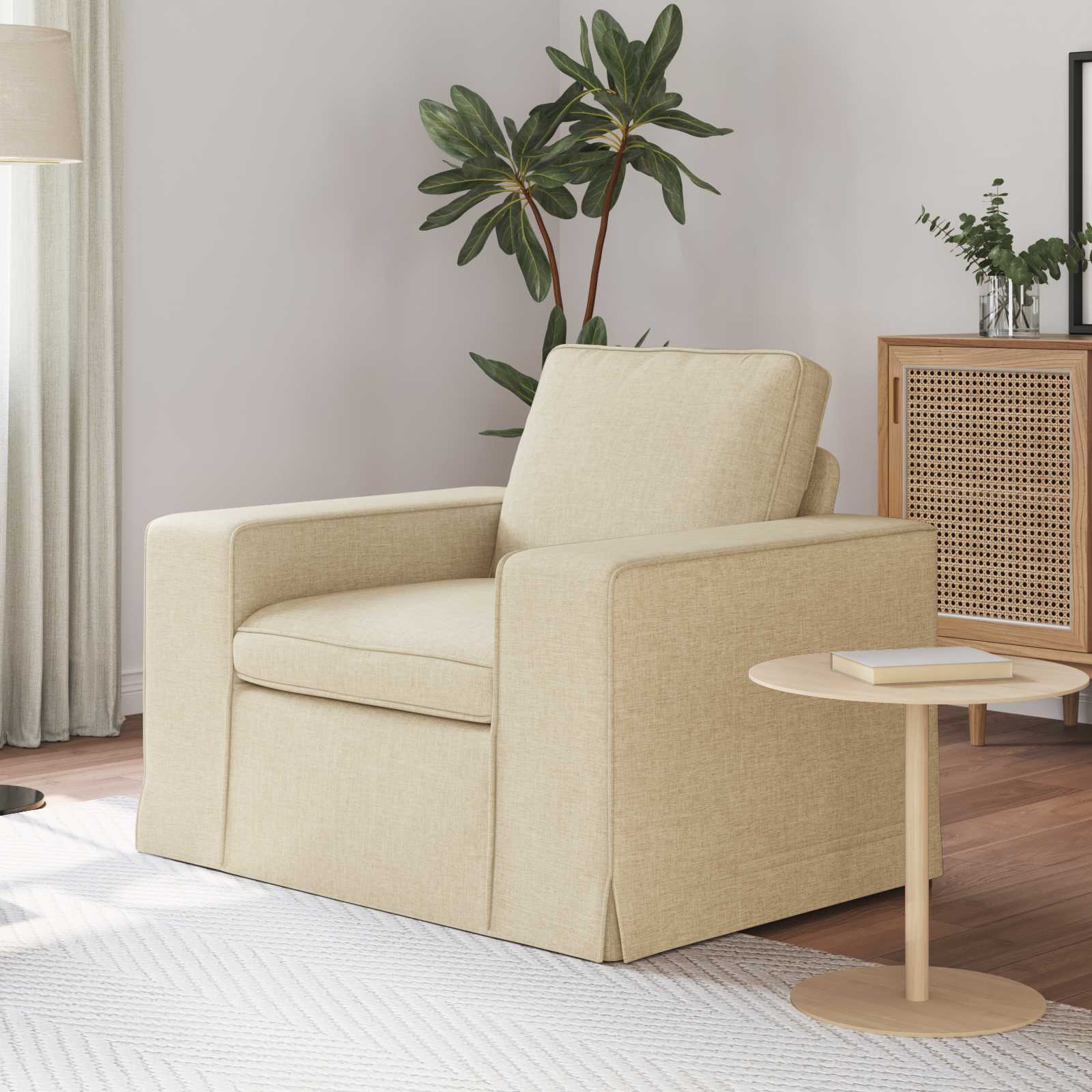 Καναπές Κρεμ 103 x 80 x 82 εκ ύφασμα