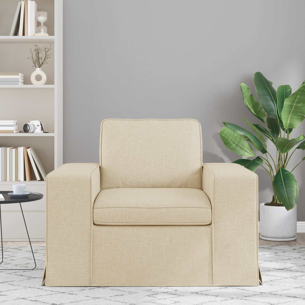 Καναπές Κρεμ 103 x 80 x 82 εκ ύφασμα