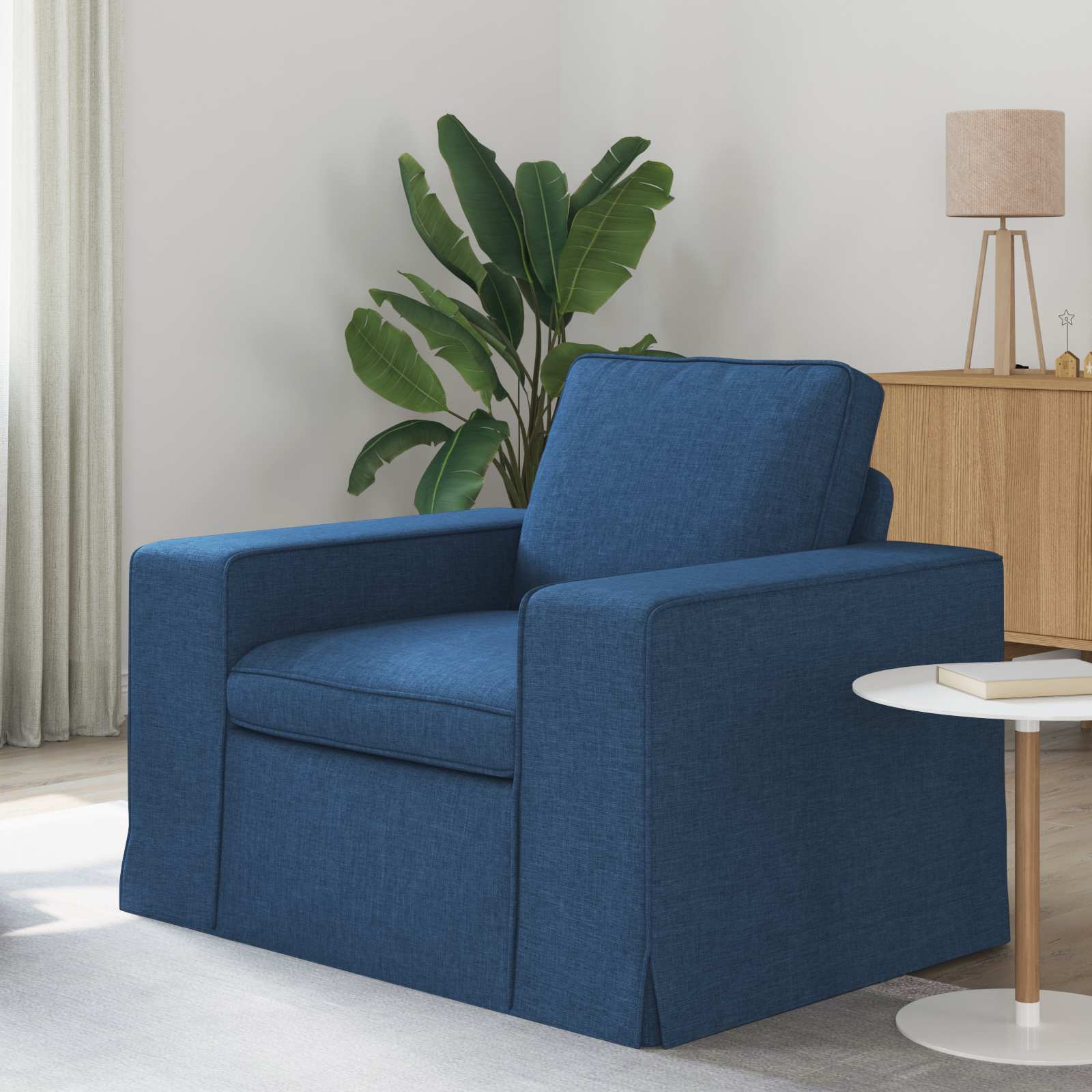 Καναπές Μπλε 103 x 80 x 82 εκ ύφασμα