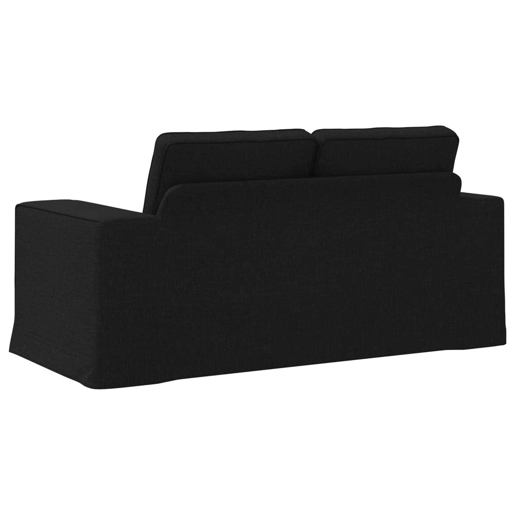 Καναπές Μαύρο 162 x 80 x 82 εκ ύφασμα
