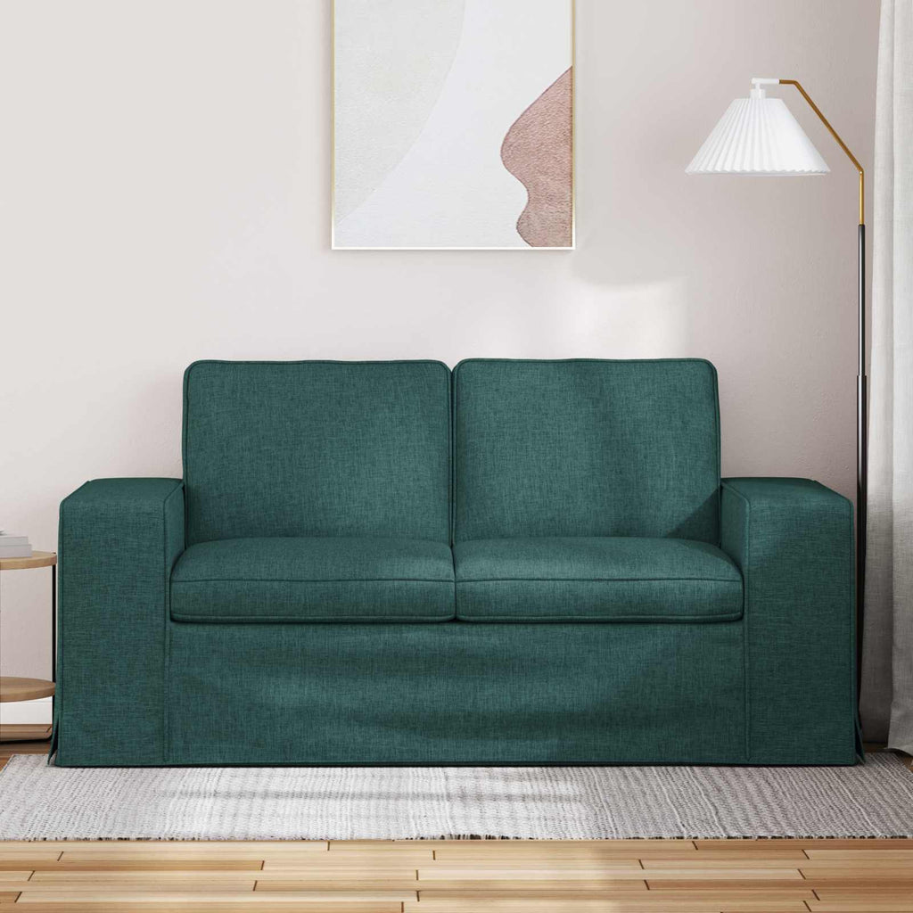 Καναπές Σκούρο Πράσινο 162 x 80 x 82 εκ ύφασμα