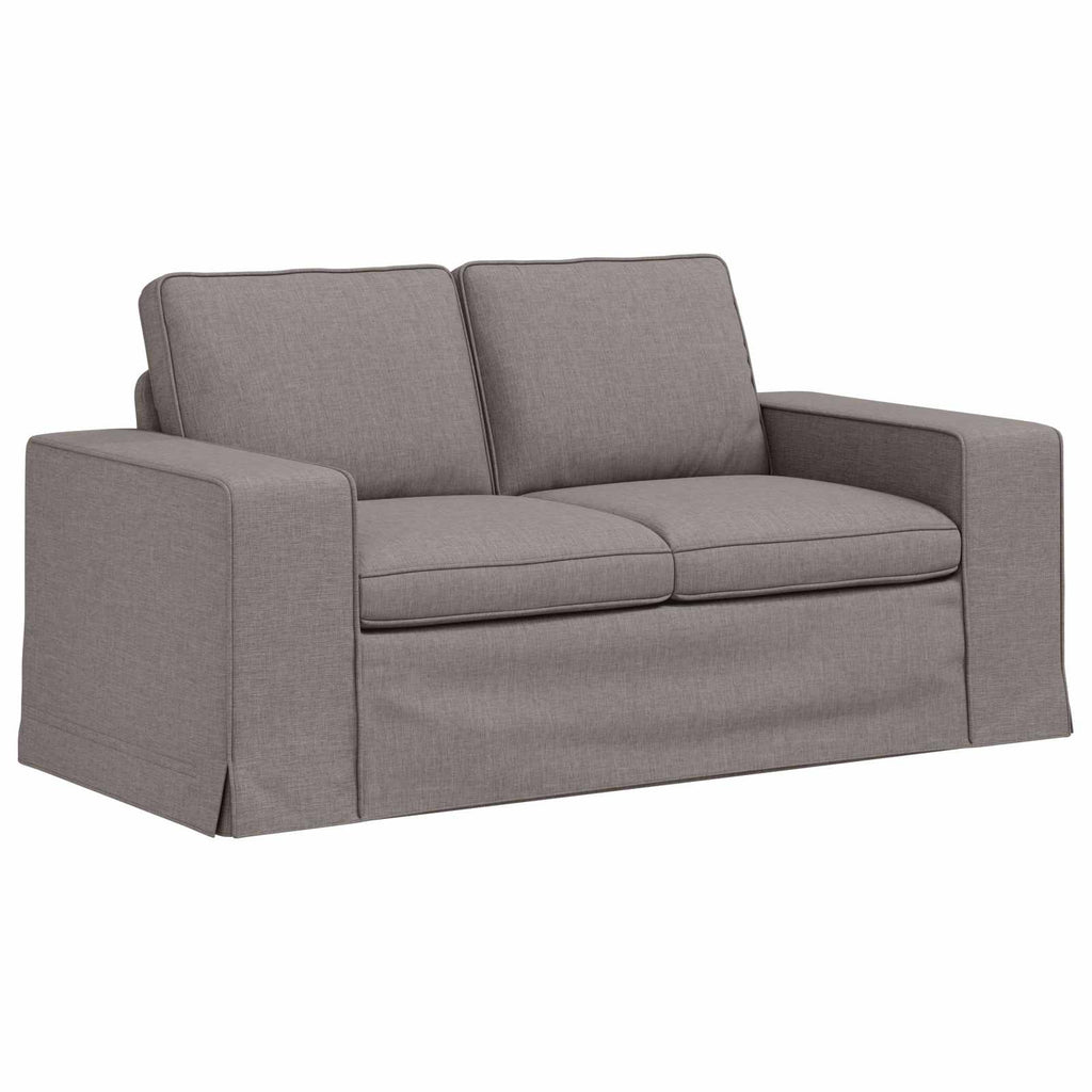 Καναπές Taupe 162 x 80 x 82 εκ ύφασμα