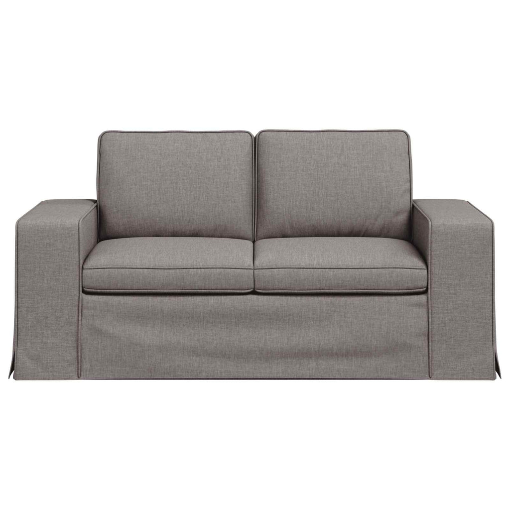 Καναπές Taupe 162 x 80 x 82 εκ ύφασμα