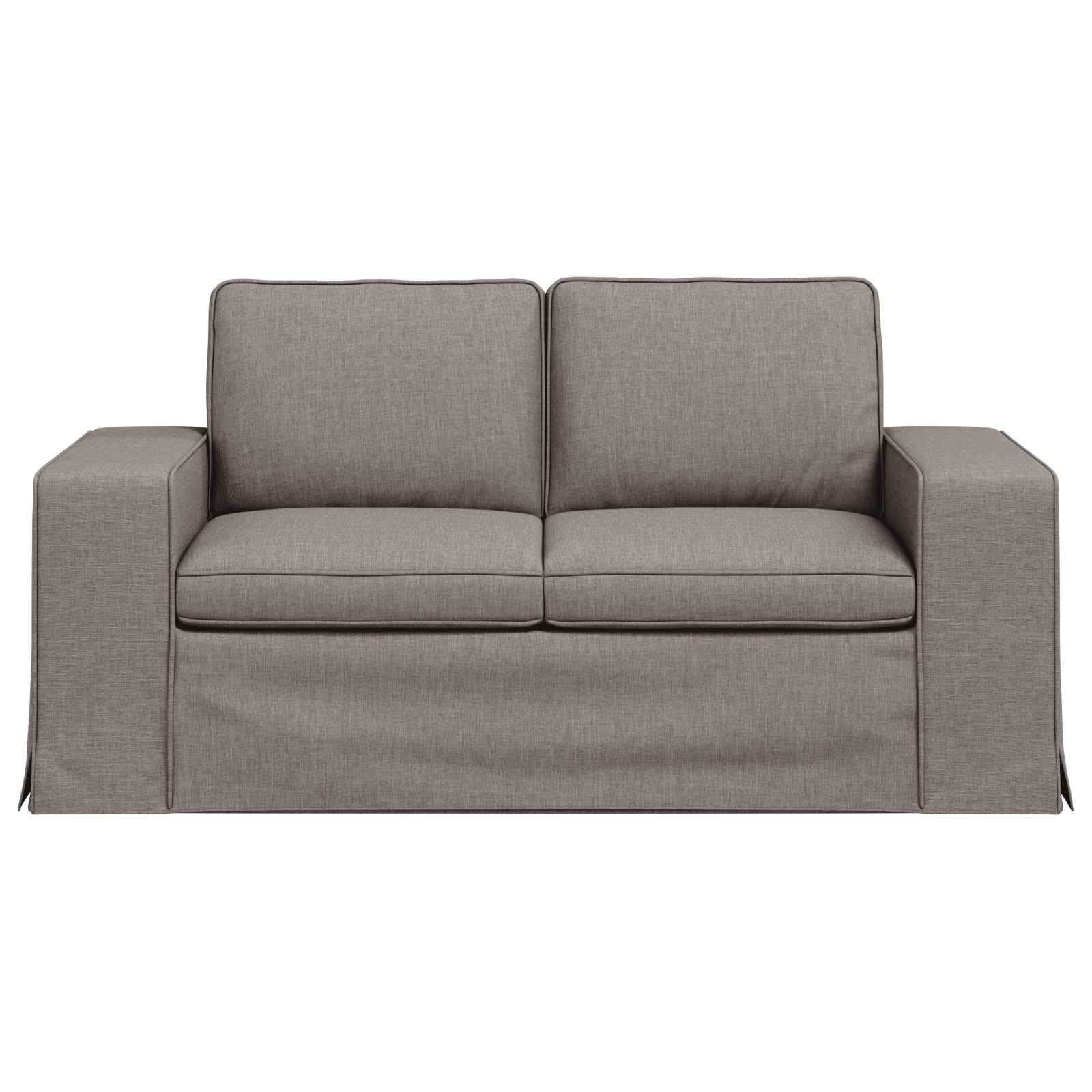 Καναπές Taupe 162 x 80 x 82 εκ ύφασμα