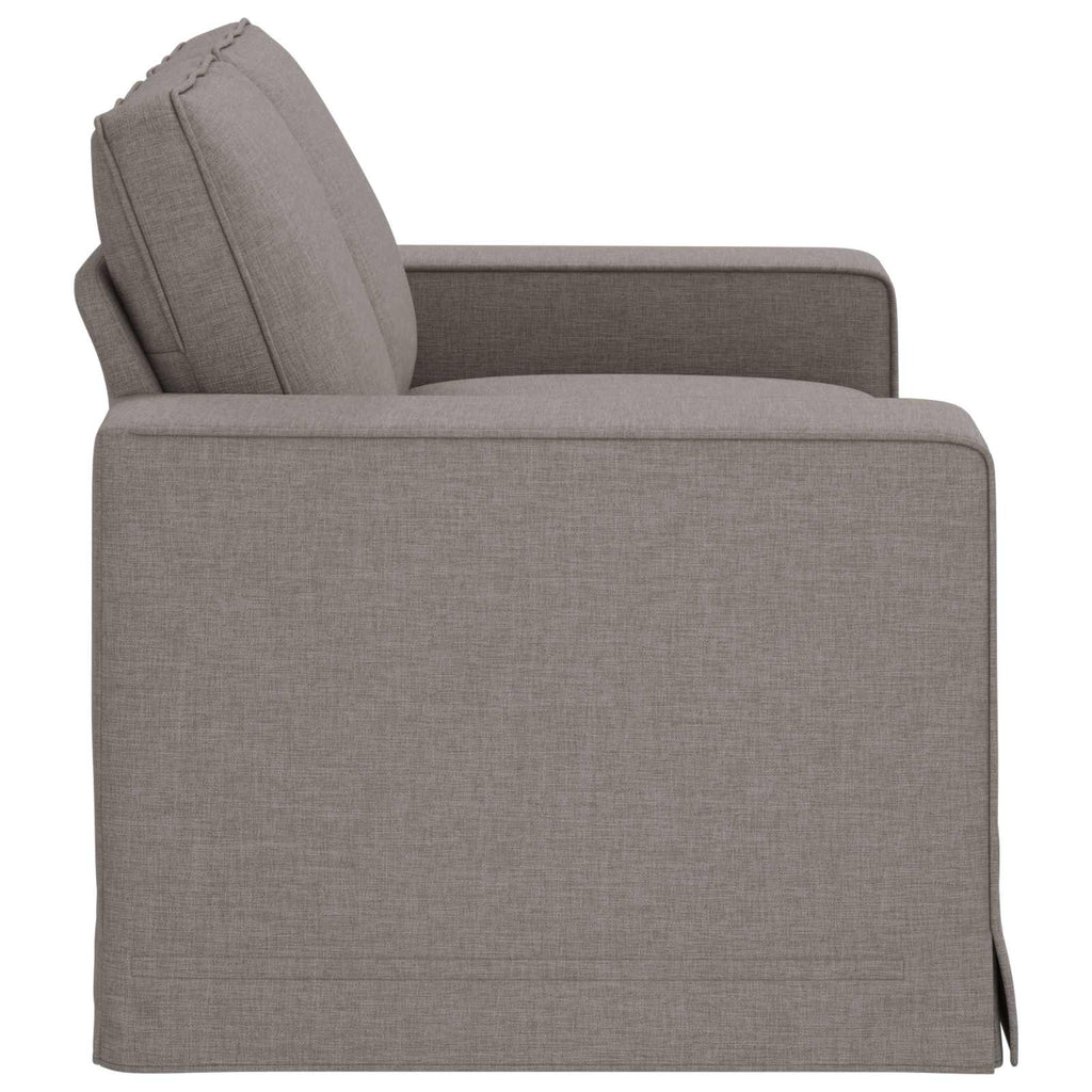 Καναπές Taupe 162 x 80 x 82 εκ ύφασμα