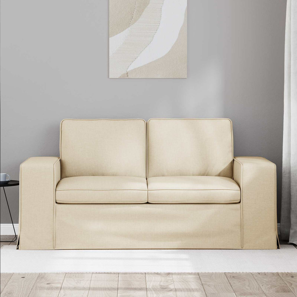 Καναπές Κρεμ 162 x 80 x 82 εκ ύφασμα