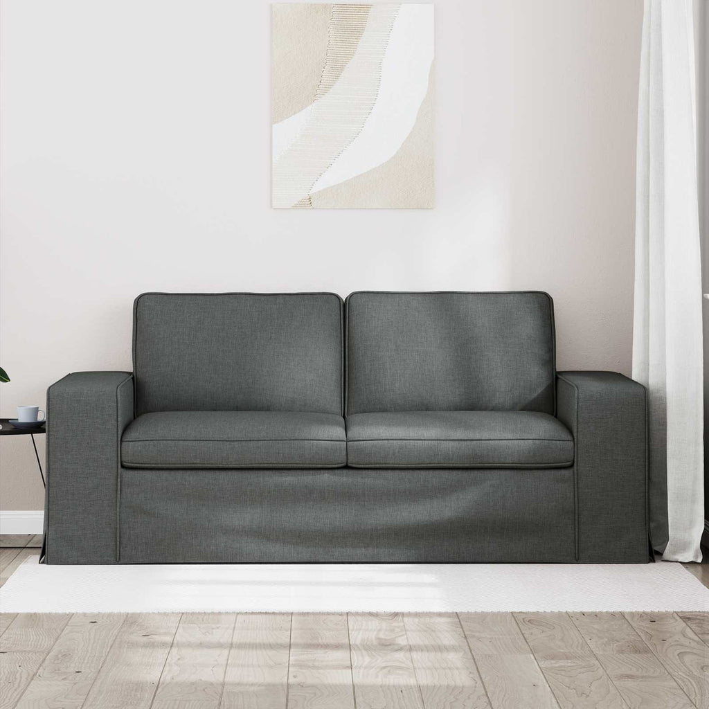 Καναπές Σκούρο Γκρι 182 x 80 x 82 εκ ύφασμα
