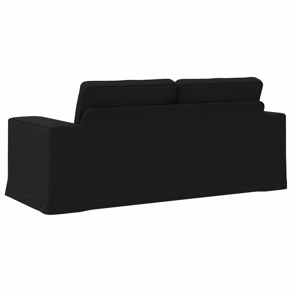 Καναπές Μαύρο 182 x 80 x 82 εκ ύφασμα