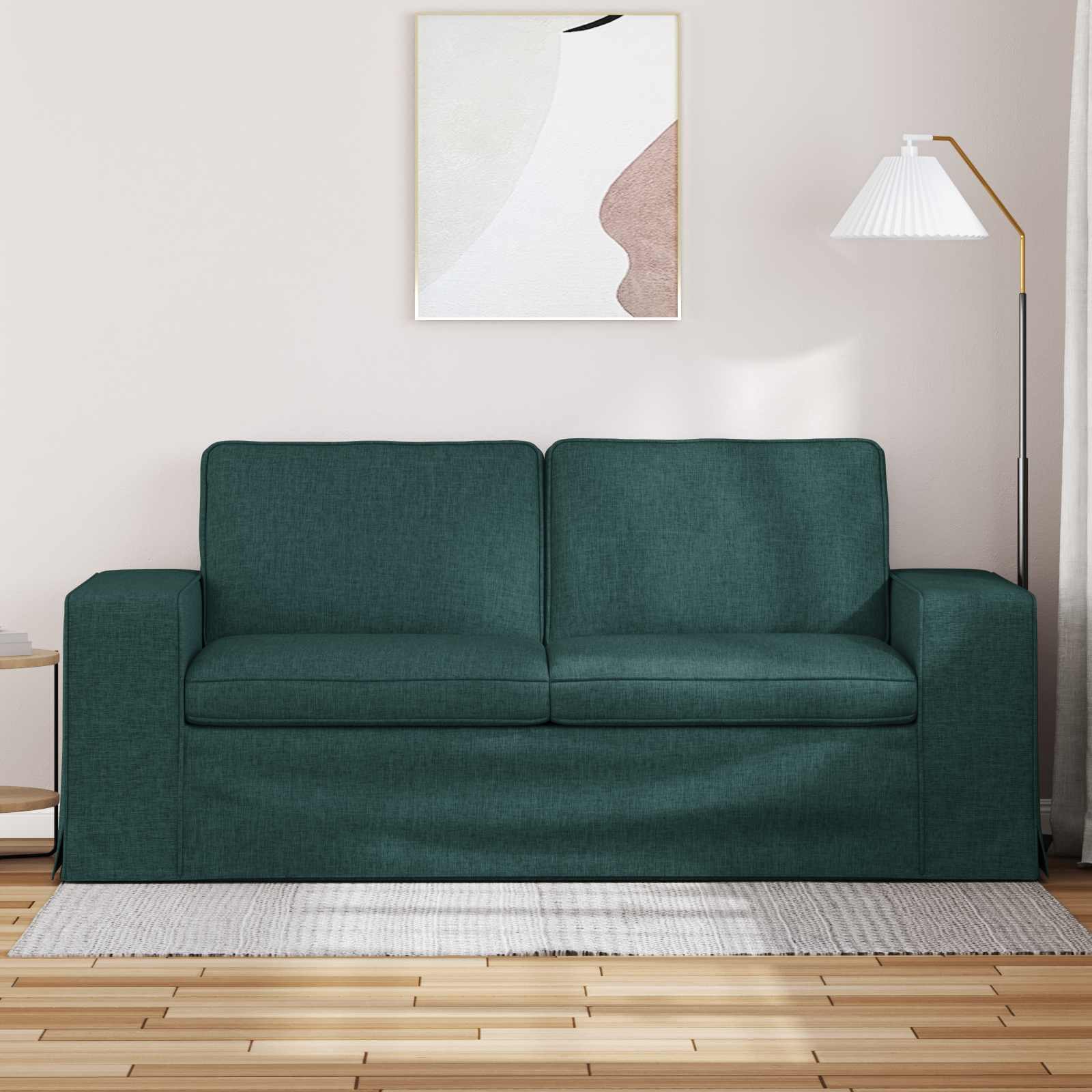 Καναπές Σκούρο Πράσινο 182 x 80 x 82 εκ ύφασμα