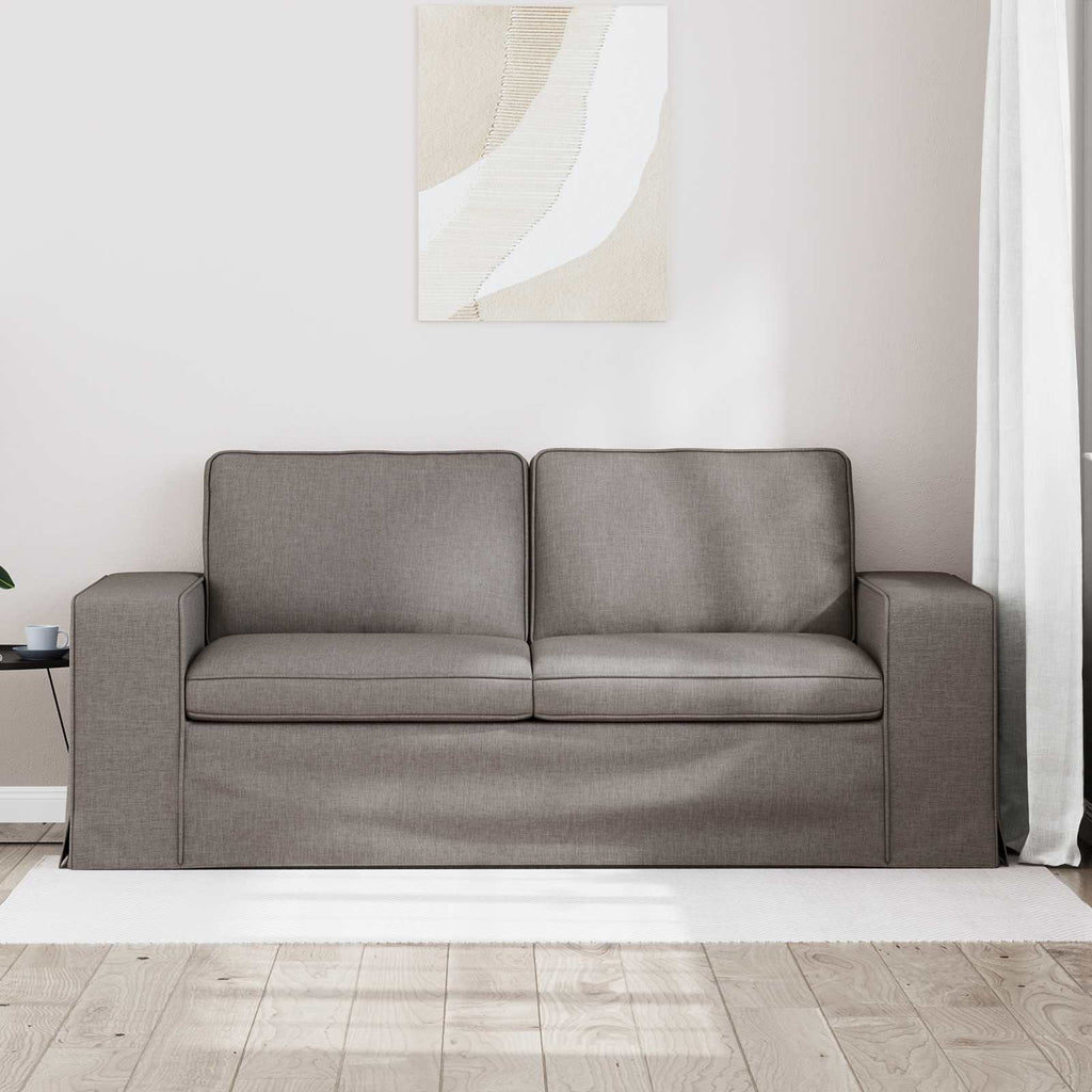 Καναπές Taupe 182 x 80 x 82 εκ ύφασμα