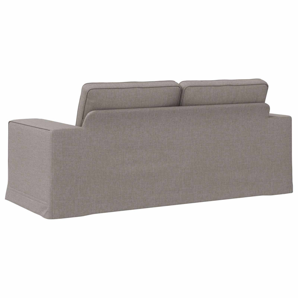 Καναπές Taupe 182 x 80 x 82 εκ ύφασμα