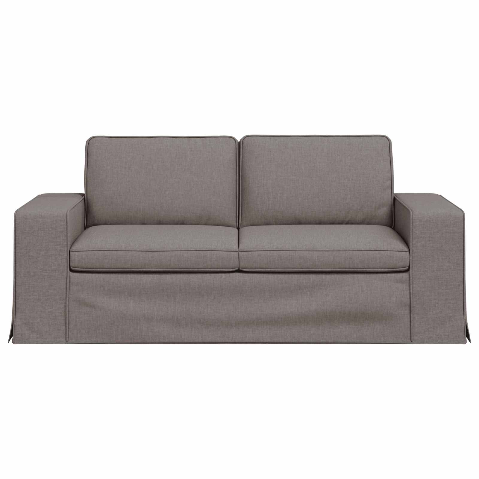 Καναπές Taupe 182 x 80 x 82 εκ ύφασμα
