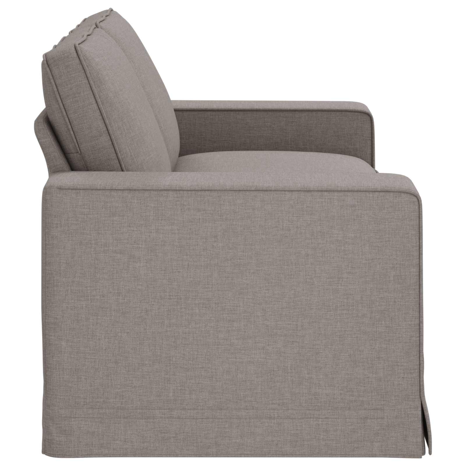 Καναπές Taupe 182 x 80 x 82 εκ ύφασμα