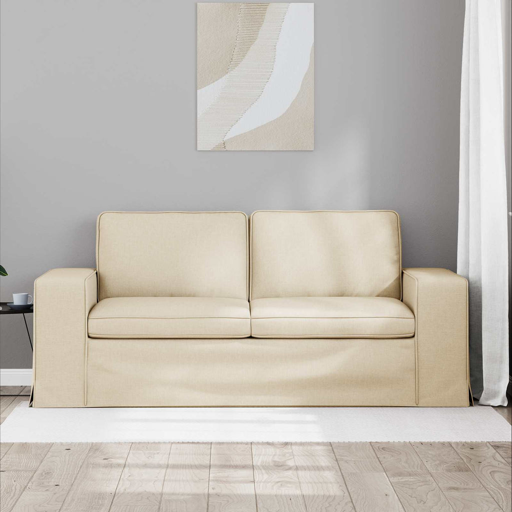 Καναπές Κρεμ 182 x 80 x 82 εκ ύφασμα