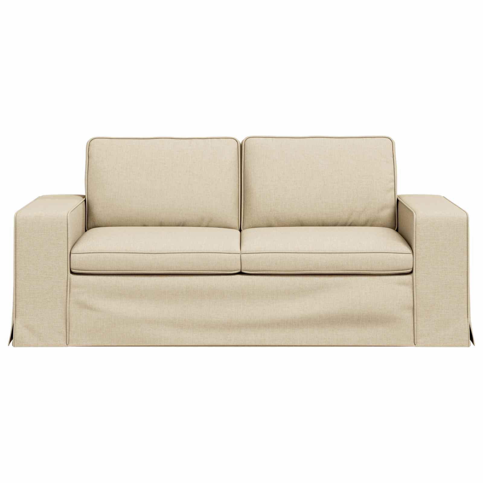 Καναπές Κρεμ 182 x 80 x 82 εκ ύφασμα