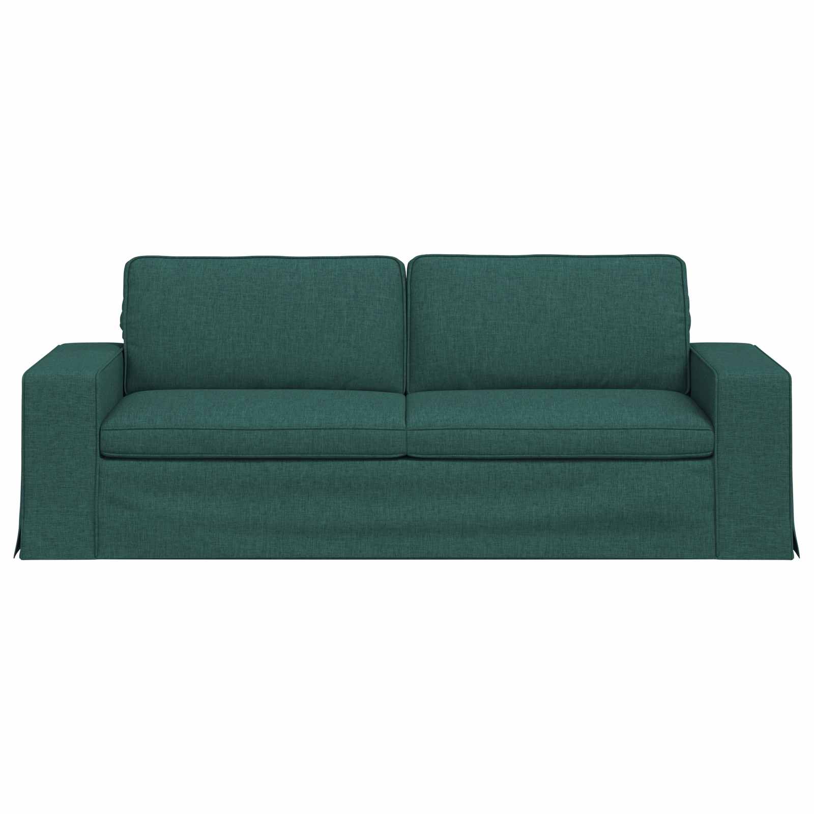 Καναπές Σκούρο Πράσινο 222 x 80 x 82 εκ ύφασμα