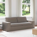 Καναπές Taupe 222 x 80 x 82 εκ ύφασμα