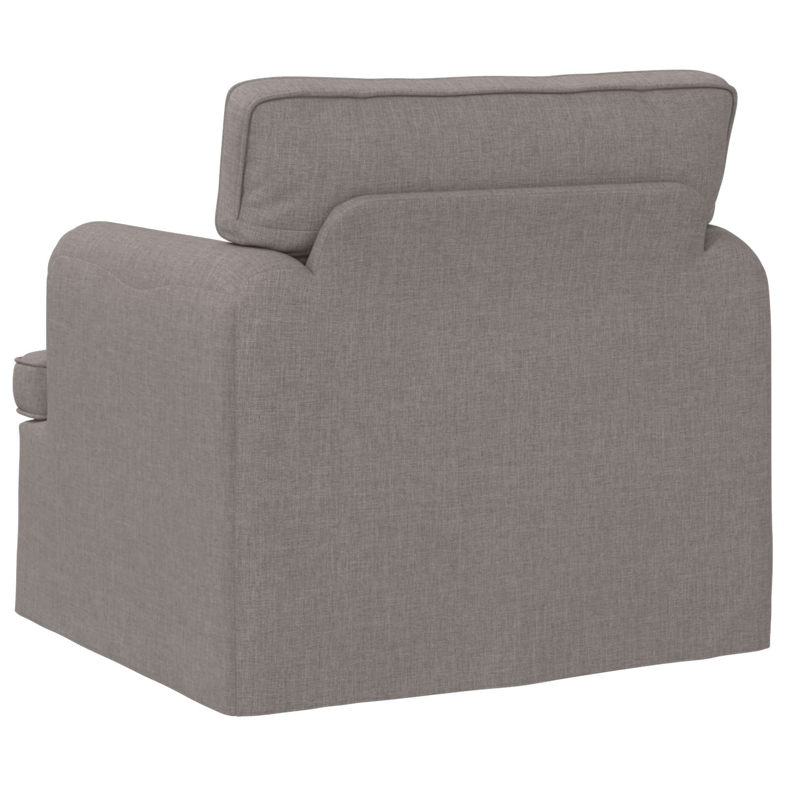 Καναπές Taupe 84 x 80 x 85 εκ ύφασμα