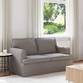 Καναπές Taupe 144 x 80 x 85 εκ ύφασμα