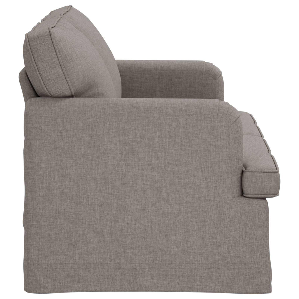 Καναπές Taupe 144 x 80 x 85 εκ ύφασμα