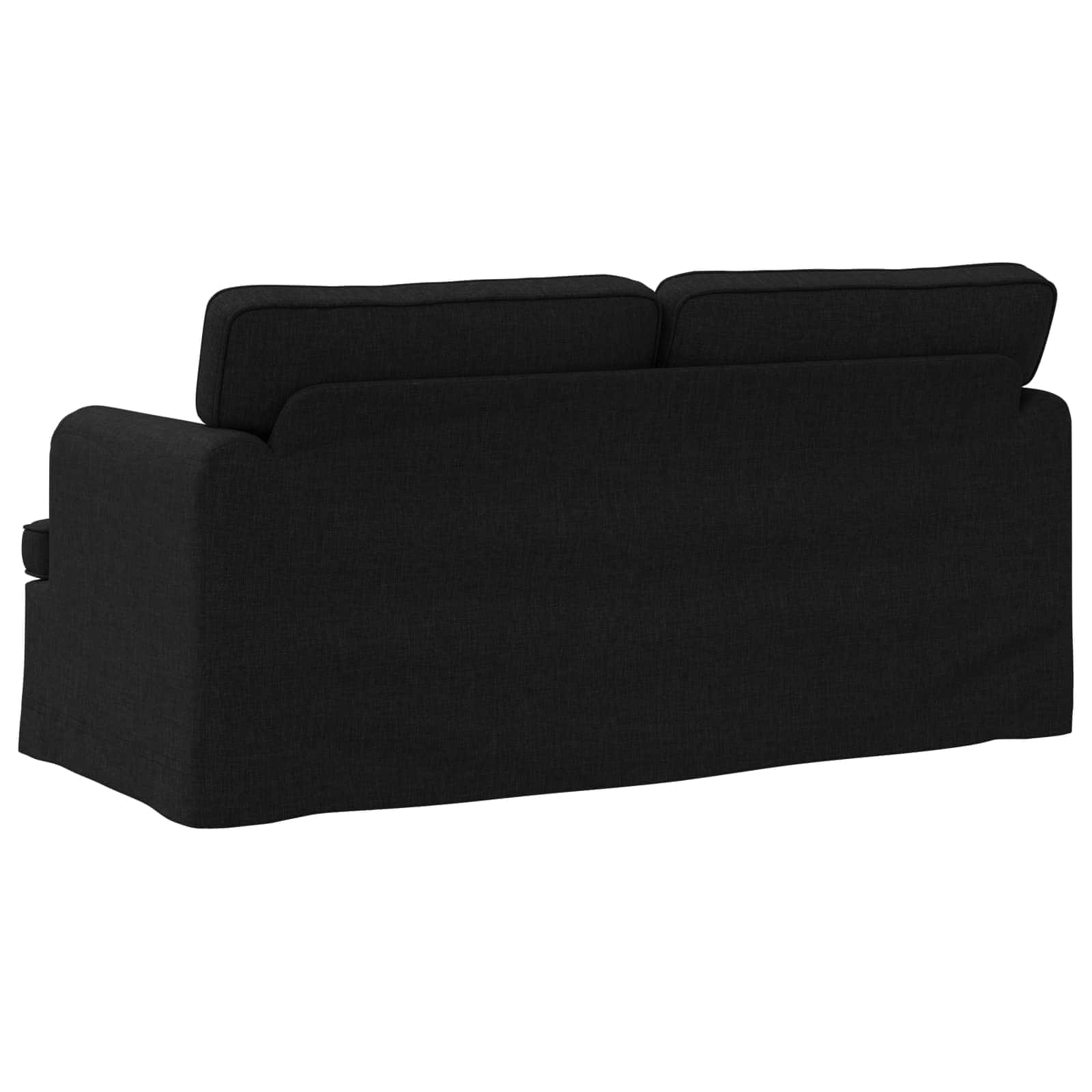 Καναπές Μαύρο 162 x 80 x 85 εκ ύφασμα