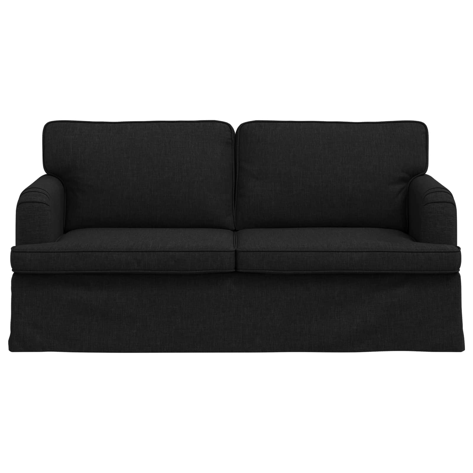 Καναπές Μαύρο 162 x 80 x 85 εκ ύφασμα