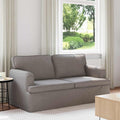 Καναπές Taupe 162 x 80 x 85 εκ ύφασμα