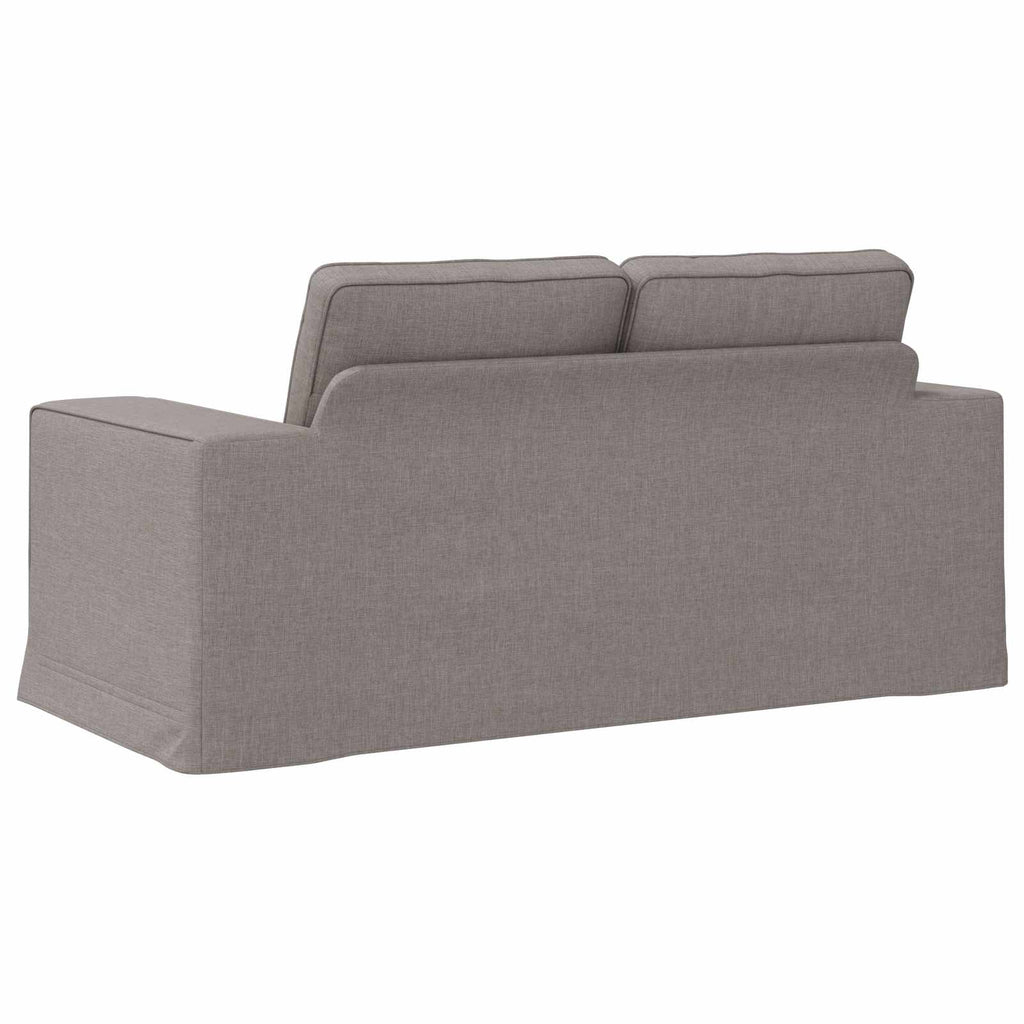 Καναπές Taupe 162 x 80 x 85 εκ ύφασμα