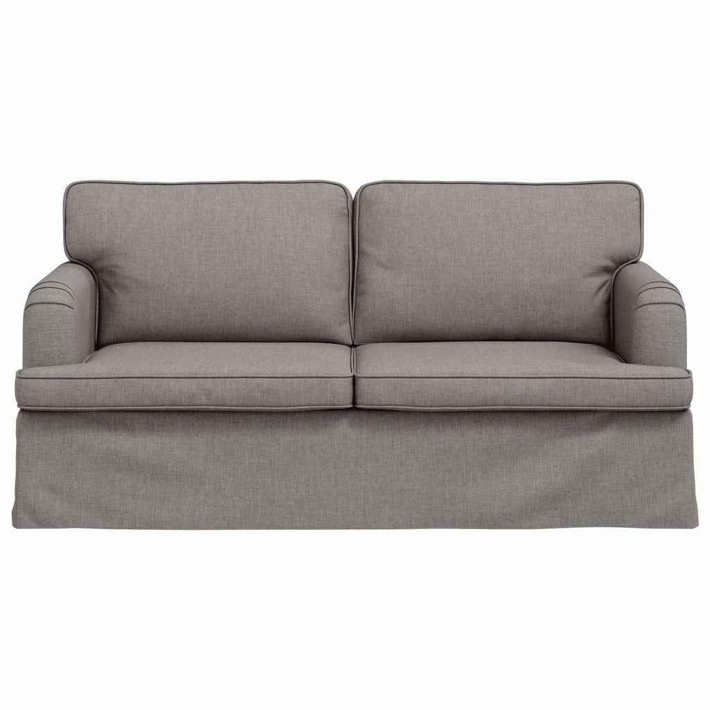 Καναπές Taupe 162 x 80 x 85 εκ ύφασμα