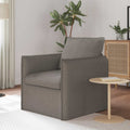 Καναπές Taupe 75 x 82 x 85 εκ ύφασμα