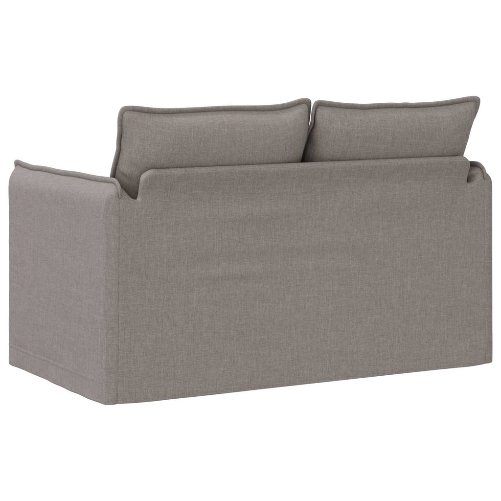 Καναπές Taupe 136 x 82 x 85 εκ ύφασμα