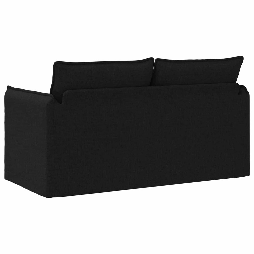 Καναπές Μαύρο 156 x 82 x 85 εκ ύφασμα