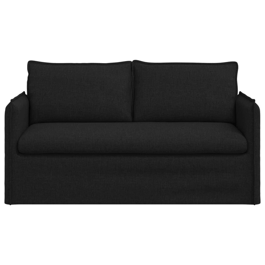 Καναπές Μαύρο 156 x 82 x 85 εκ ύφασμα