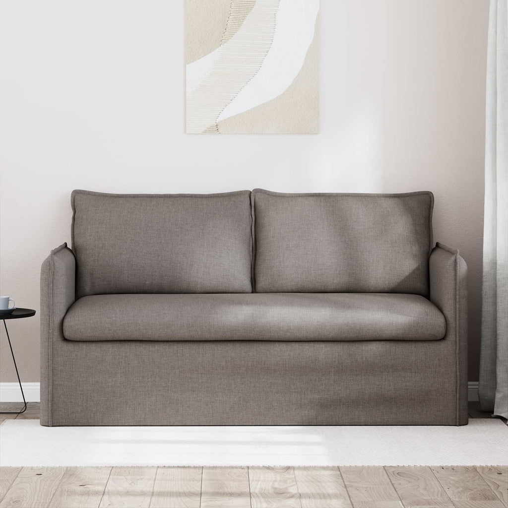 Καναπές Taupe 156 x 82 x 85 εκ ύφασμα