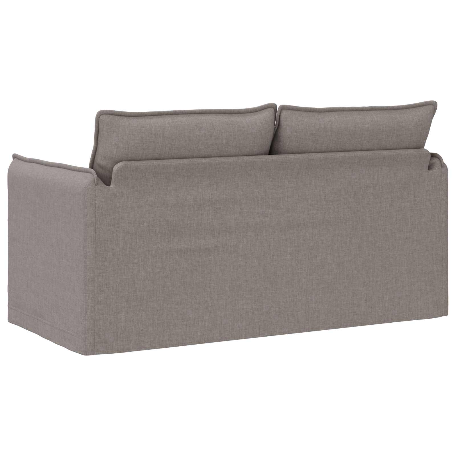 Καναπές Taupe 156 x 82 x 85 εκ ύφασμα