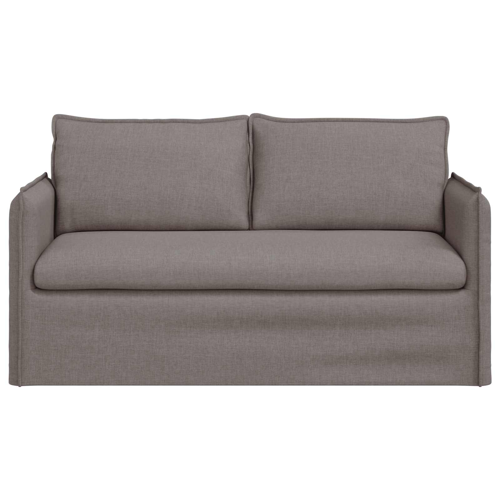 Καναπές Taupe 156 x 82 x 85 εκ ύφασμα