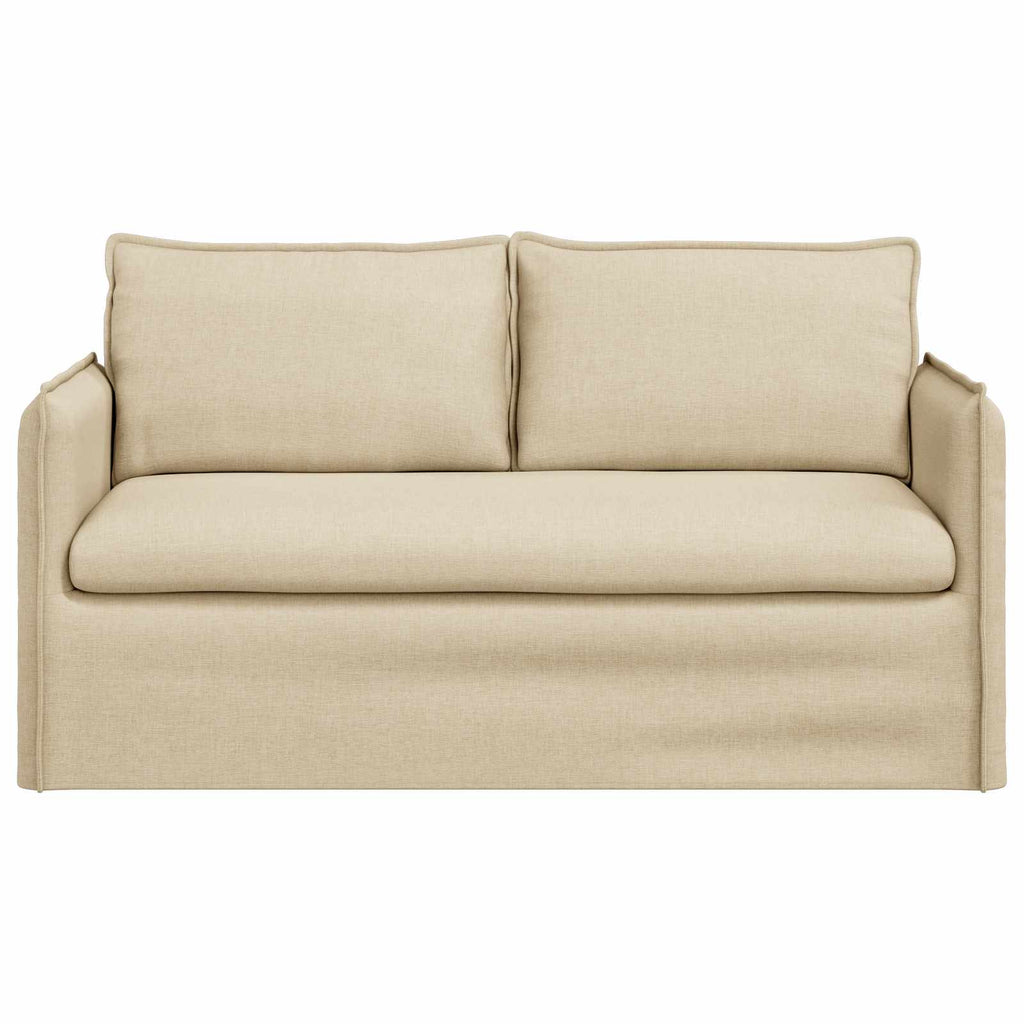 Καναπές Κρεμ 156 x 82 x 85 εκ ύφασμα