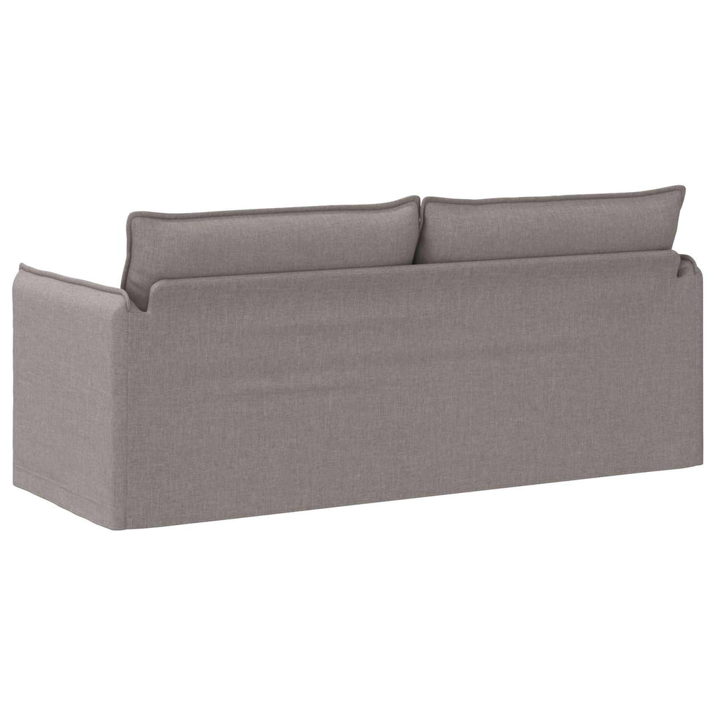 Καναπές Taupe 196 x 82 x 85 εκ ύφασμα