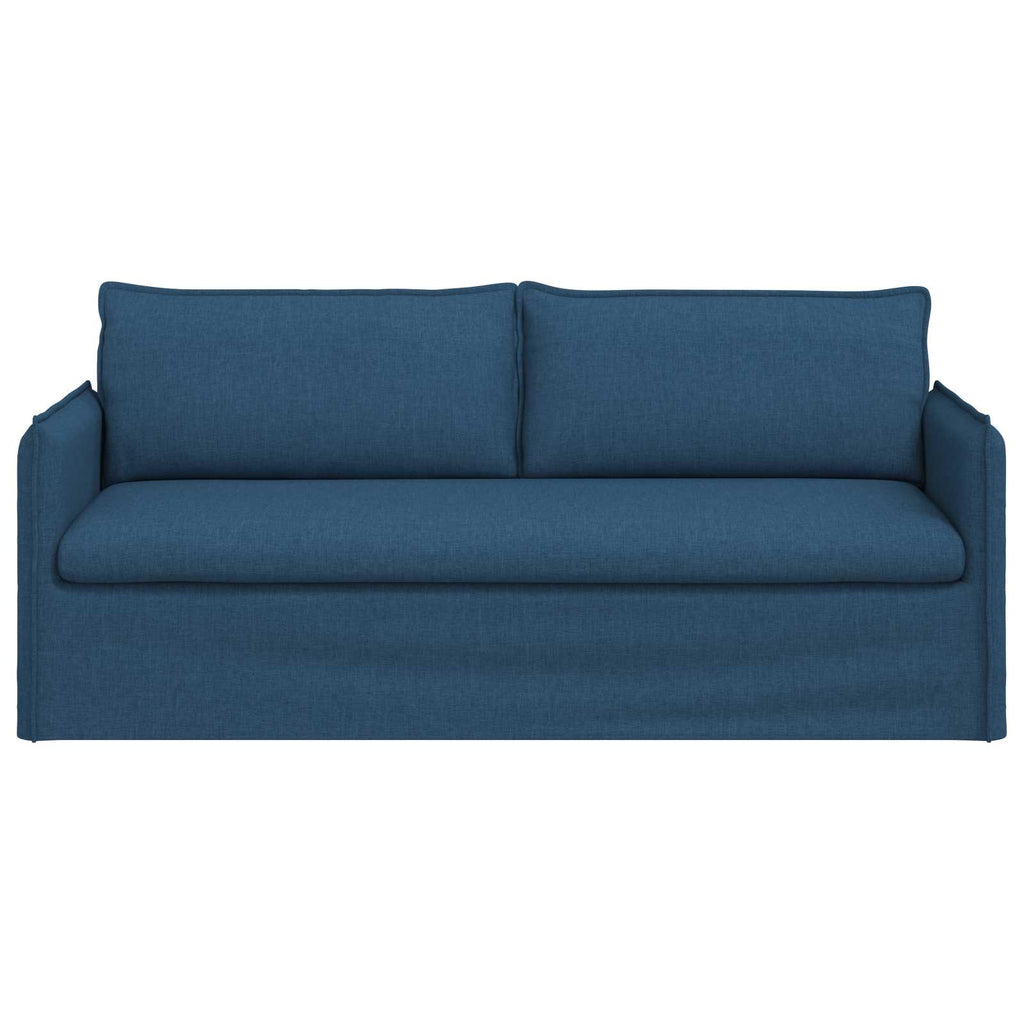 Καναπές Μπλε 196 x 82 x 85 εκ ύφασμα