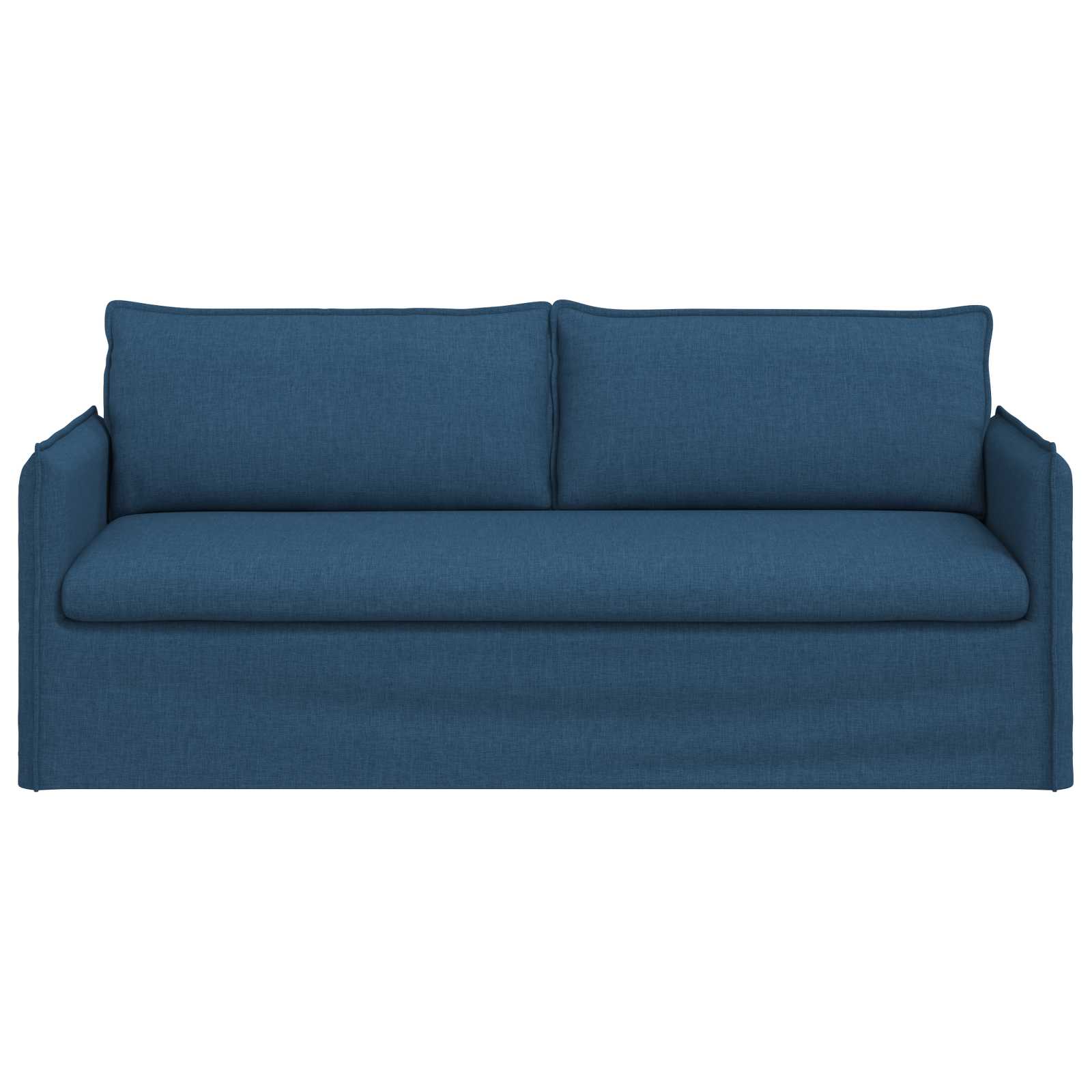 Καναπές Μπλε 196 x 82 x 85 εκ ύφασμα