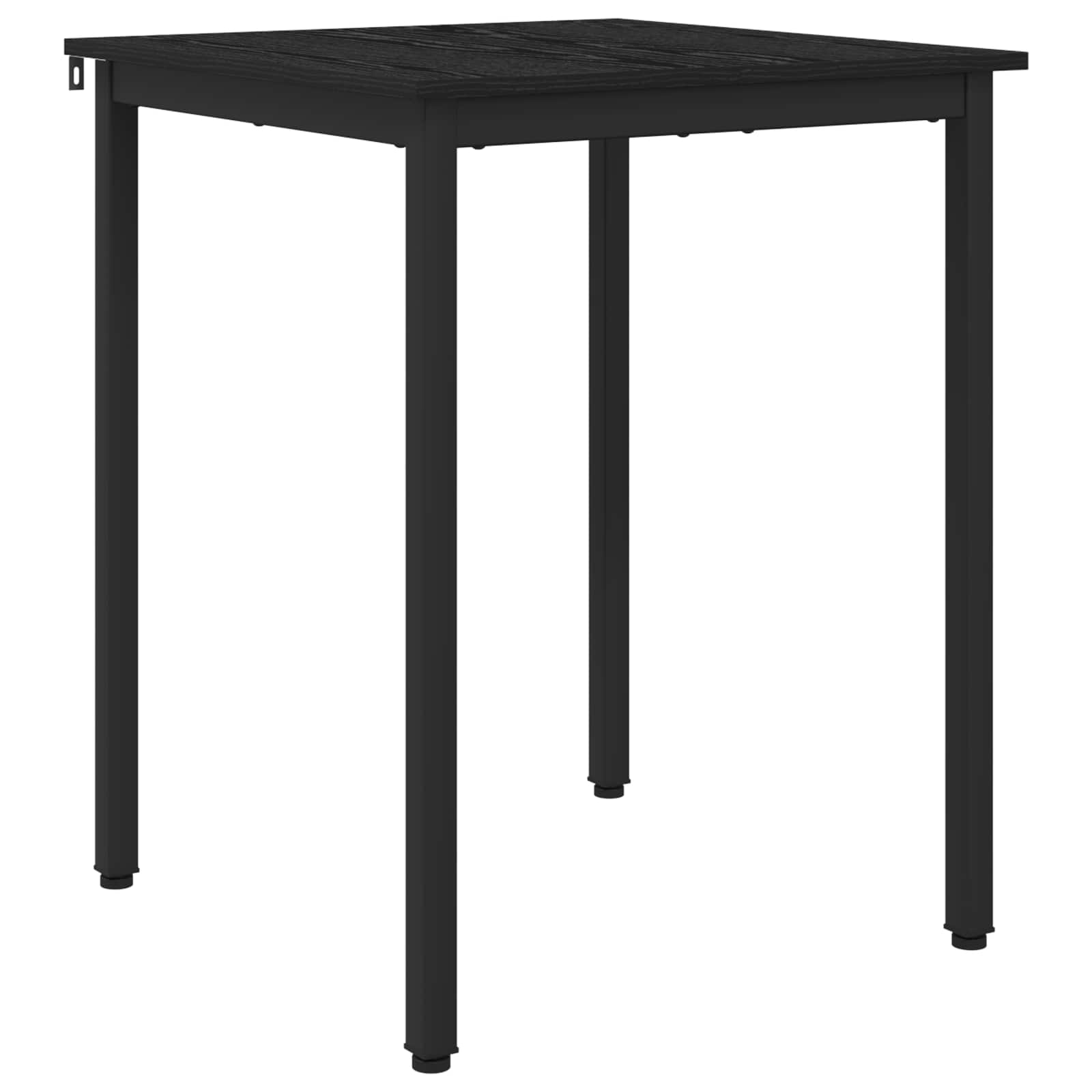 Τραπεζαρίες 60 x 60 x 75 cm Επεξεργασμένο Ξύλο Μαύρη Δρυς