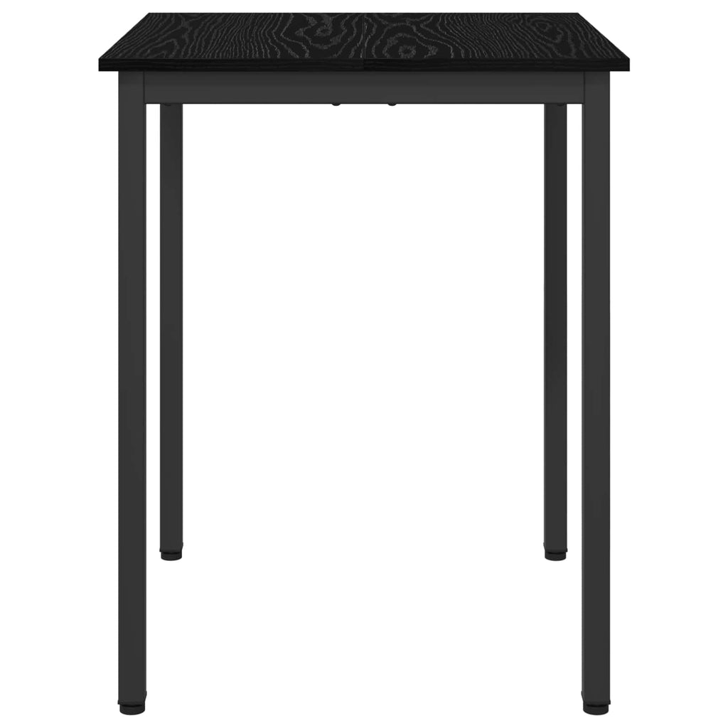 Τραπεζαρίες 60 x 60 x 75 cm Επεξεργασμένο Ξύλο Μαύρη Δρυς