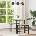 Τραπεζαρίες 60 x 60 x 75 cm Επεξεργασμένο Ξύλο Sonoma Δρυς