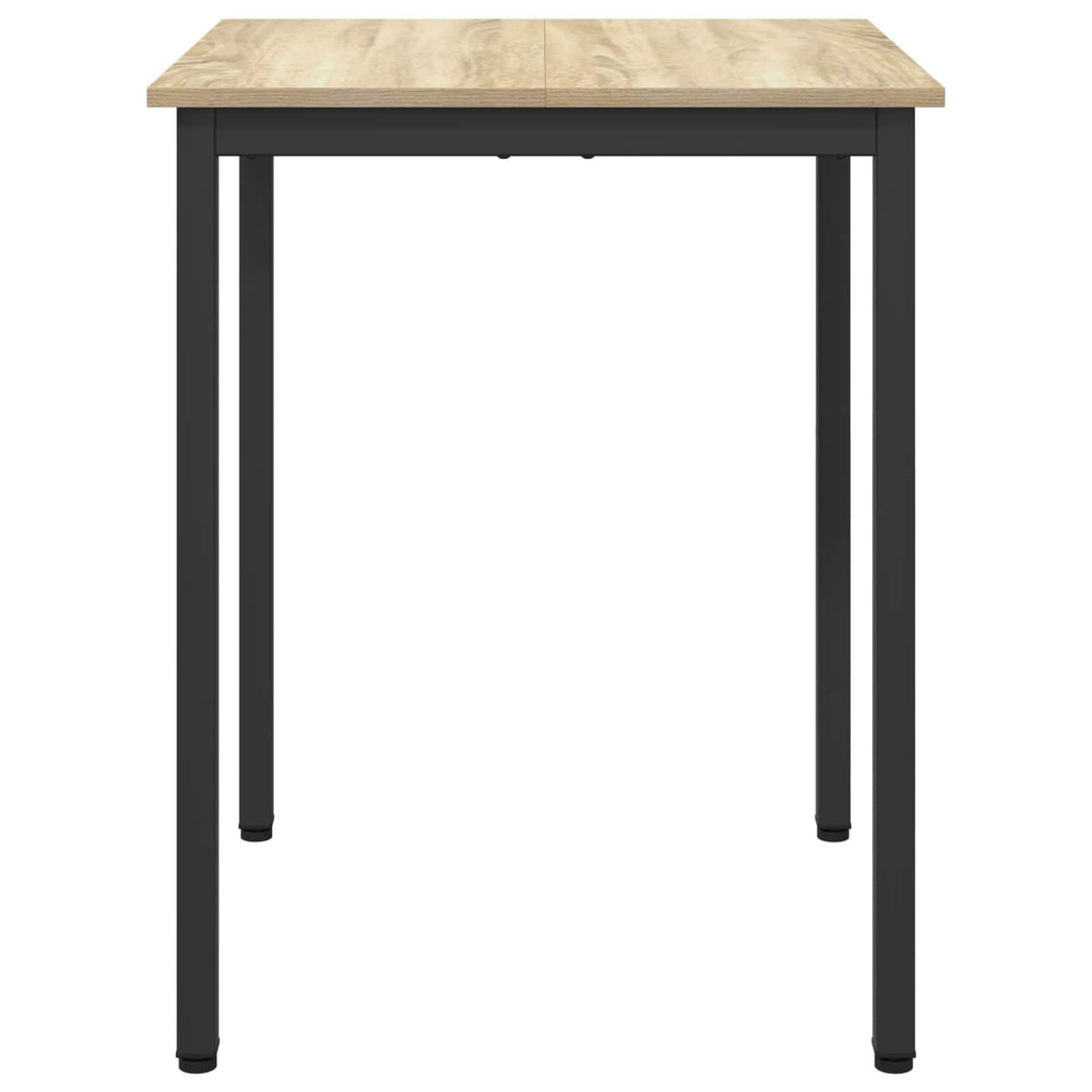 Τραπεζαρίες 60 x 60 x 75 cm Επεξεργασμένο Ξύλο Sonoma Δρυς