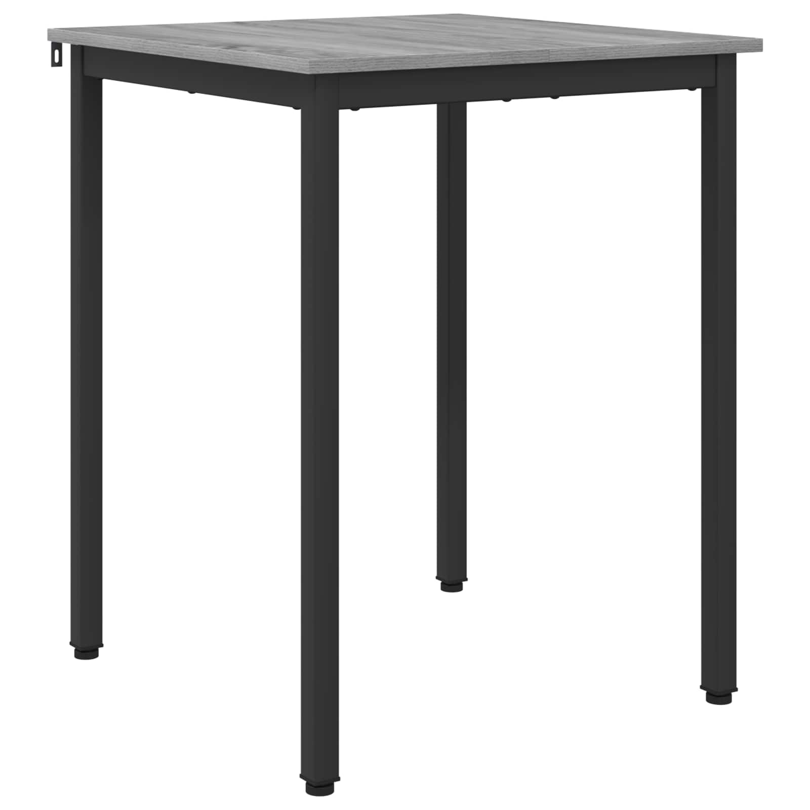 Τραπεζαρίες 60 x 60 x 75 cm Επεξεργασμένο Ξύλο Γκρι Sonoma
